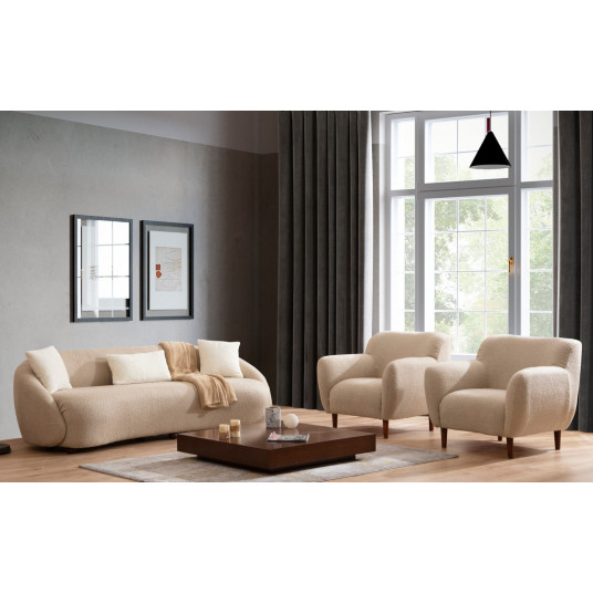 Sofa Napoli ruda