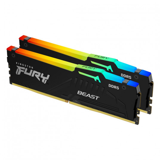  Kingston Fury Beast RGB 16GB [2x8GB 4800MHz DDR5 CL38 DIMM] 