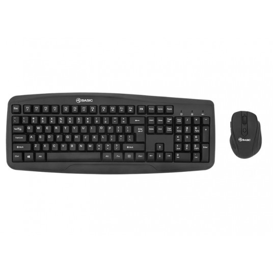  Tellur Basic Wireless Keyboard and Mouse kit black 