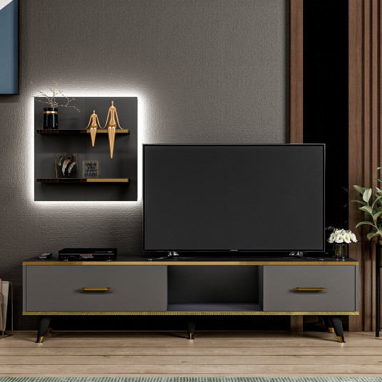 TV spintelė Aren - antracito