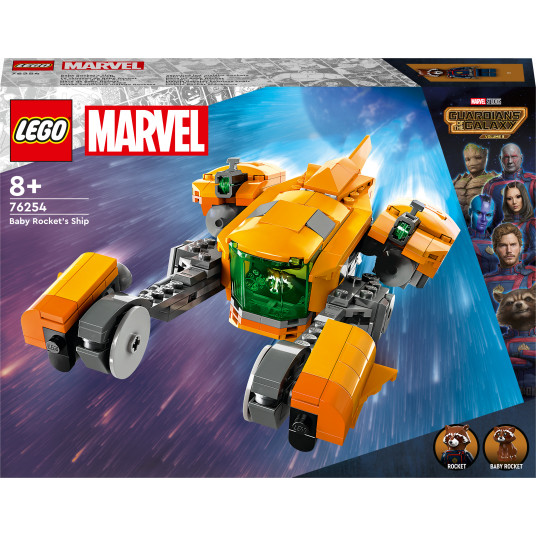  LEGO® 76254 MARVEL Mažojo Rocket erdvėlaivis 