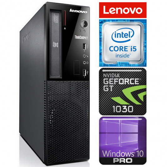  Lenovo Edge 72 SFF i5-3470 4GB 480SSD GT1030 2GB DVD WIN10Pro 