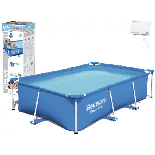 Baseinas Bestway "Steel Pro", 259x170x61