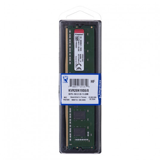  RAMDDR4 2666 8GB Kingston KVR26N19S6/8 
