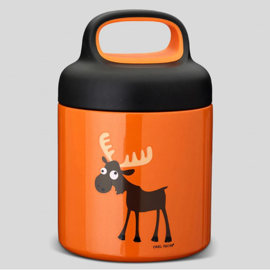 Termo pietų dėžutė Carl Oscar LunchJar 0.3 L, oranžinė