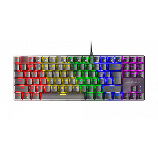  Mars Gaming MK80 Gaming Mechanical Keyboard RGB / Brown Switch / US 