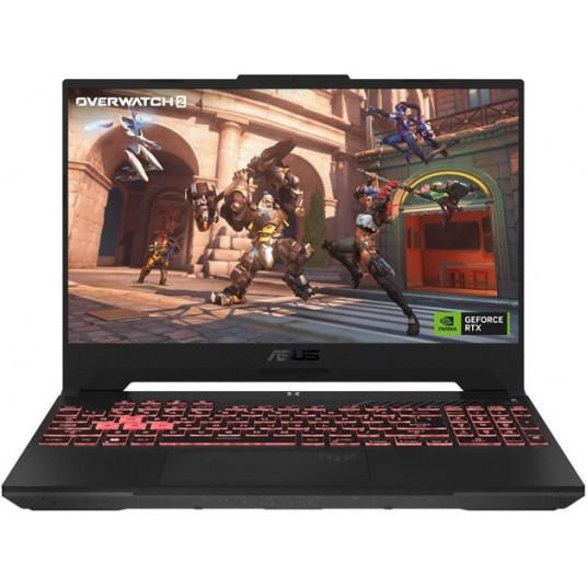  Nešiojamas kompiuteris Asus TUF Gaming FA507NU-LP031W 90NR0EB5-M004R0 FHD 15.6", Ryzen 7 7735HS, RAM 16GB, SSD 512GB, NVIDIA GeForce RTX 4050, Windows 11 Home 