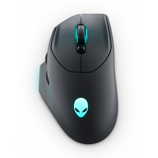  Dell Gaming Mouse AW620M Wired/Wireless, Dark Side of the Moon, Alienware Wireless Gaming Mouse 