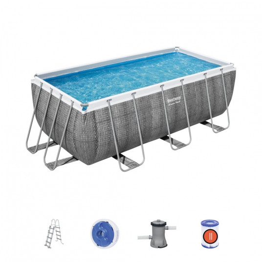  Bestway baseinas Power Steel, 412x201x122  