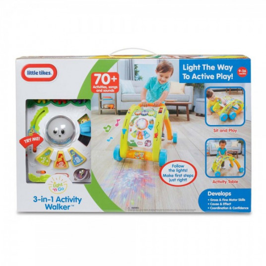 MGA LITTLE TIKES Vaikštynė „Trys viename“ 640957