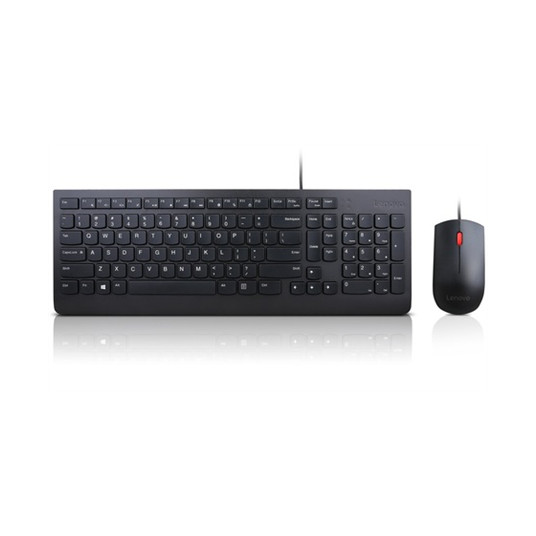  Klaviatūros ir pelės rinkinys Lenovo Essential Keyboard and Mouse EURO 