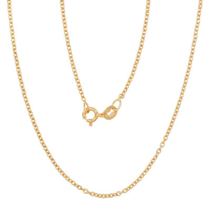 Sidabrinė grandinėlė Anchor round 1,1 mm