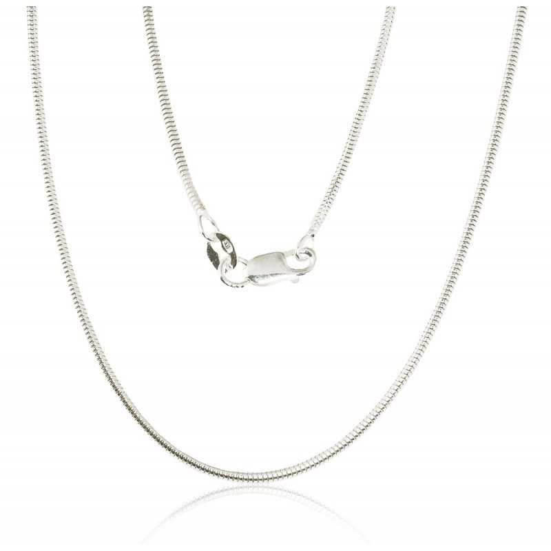 Sidabrinė grandinėlė Snake 1,5 mm