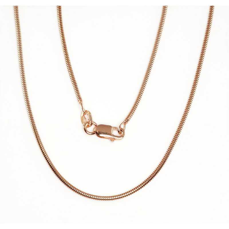 Sidabrinė grandinėlė Snake 1,5 mm