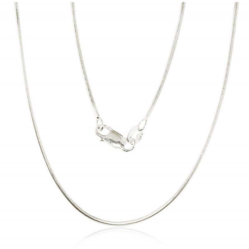 Sidabrinė grandinėlė Snake 1.1 mm