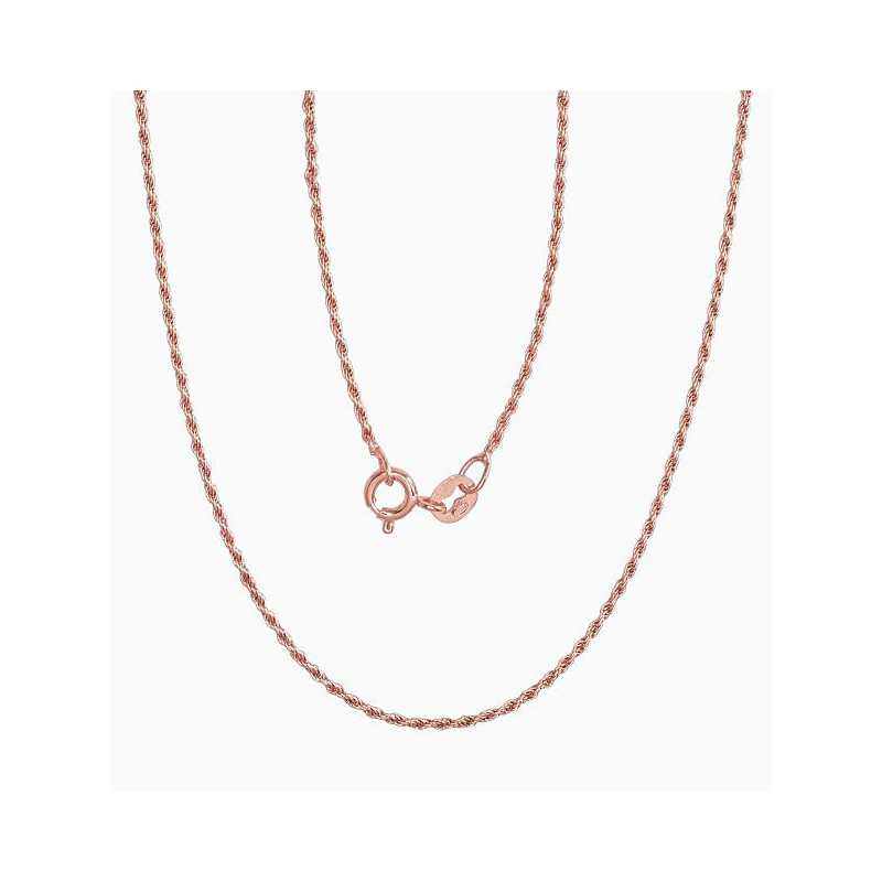 Sidabrinė grandinėlė Rope 1,1 mm