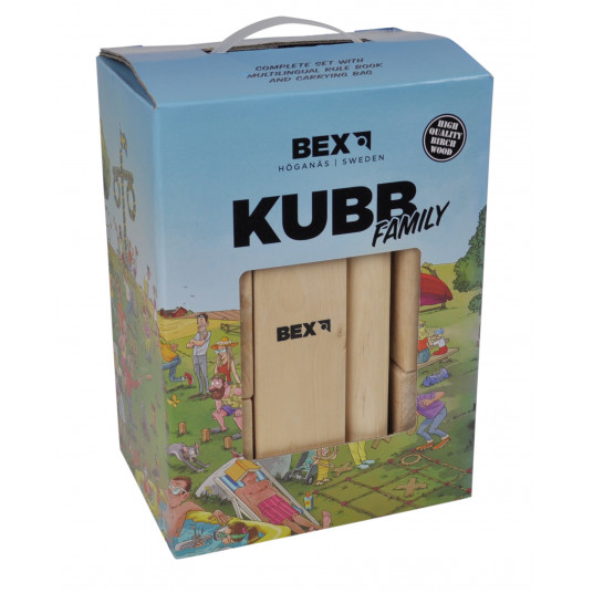 Lauko žaidimas „Kubb“
