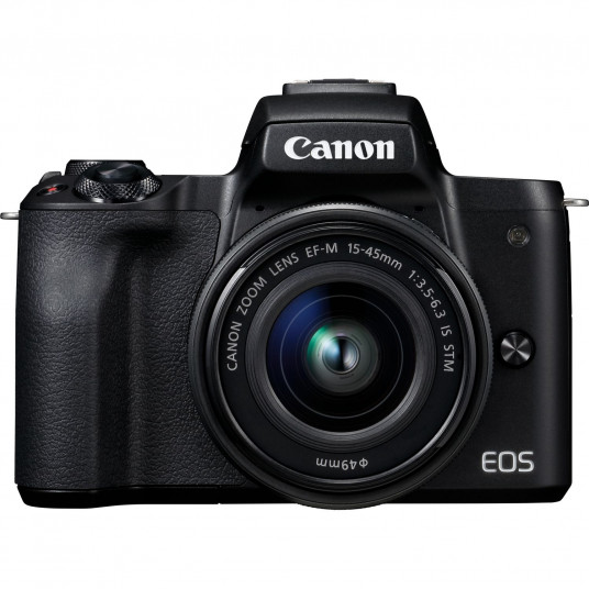  Sisteminis fotoaparatas Canon EOS M50 15-45 IS STM (Black) 