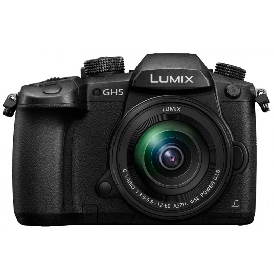  Sisteminis fotoaparatas Panasonic Lumix G DC-GH5M + Panasonic LUMIX G Vario 12-60mm f/3.5-5.6 Asph. Power O.I.S (H-FS12060) (Black) 