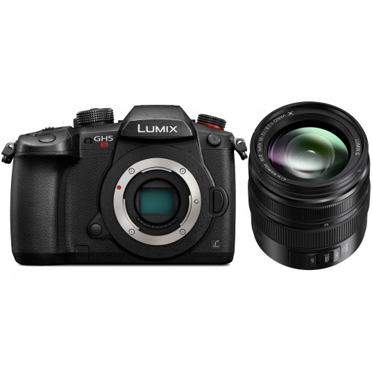  Sisteminis fotoaparatas Panasonic Lumix G DC-GH5S + Panasonic LUMIX G Vario 12-60mm f/3.5-5.6 Asph. Power O.I.S (H-FS12060) (Black) 
