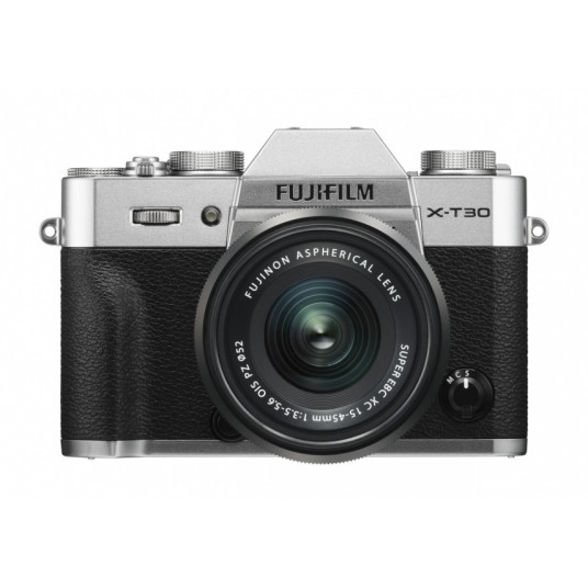  Sisteminis fotoaparatas Fujifilm X-T30 II XC15-45 Kit Silver (sidabrinis) 