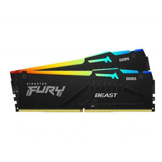  Kingston Fury Beast RGB 32GB [2x16GB 6000MHz DDR5 CL40 DIMM] 
