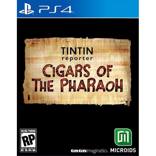  Kompiuterinis žaidimas PS4 Tintin Reporter Cigars of the Pharaoh 