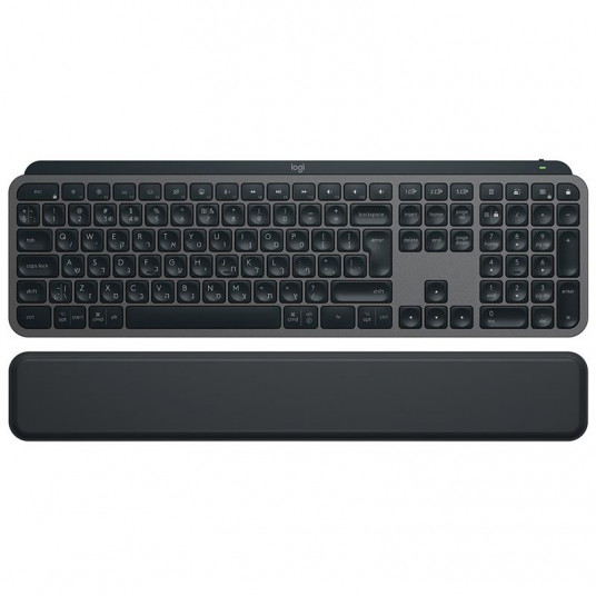 Keyboard Logitech MX Keys S Plus US (W), graphite