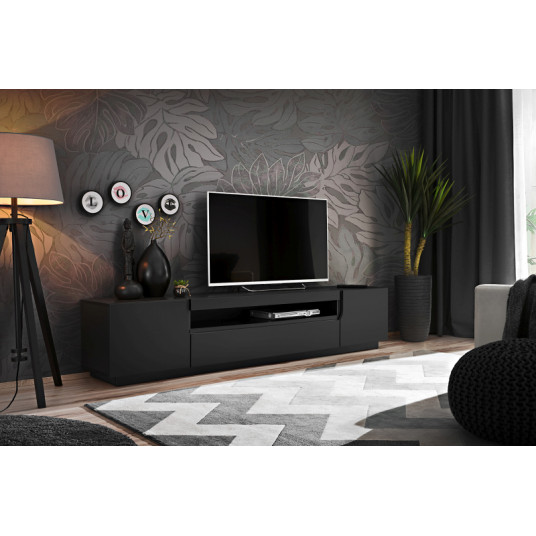TV staliukas ESTON juoda matinė