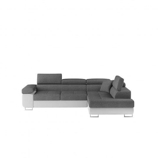Kampinė sofa Anton su patalynės dėže, audinys Sawana 21, Soft 17
