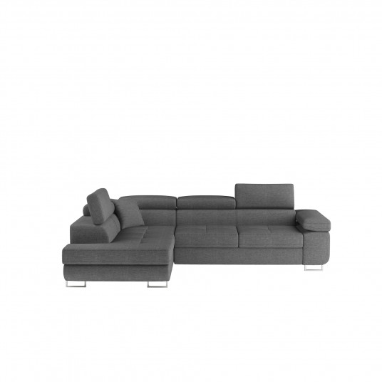 Kampinė sofa Anton su patalynės dėže, audinys Sawana 21
