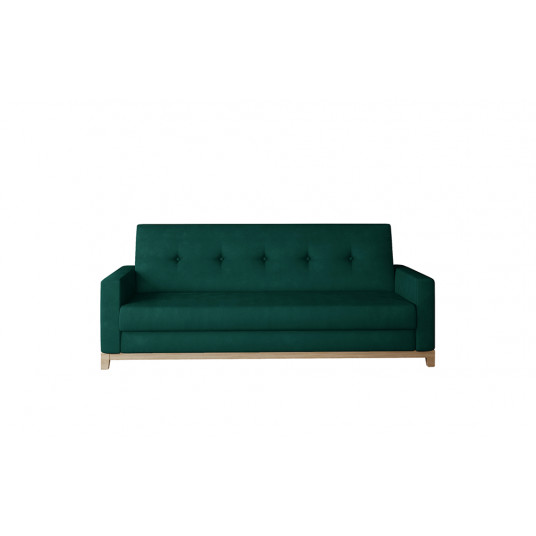 Sofa - lova Selene su patalynės dėže žalia, Monolith 37