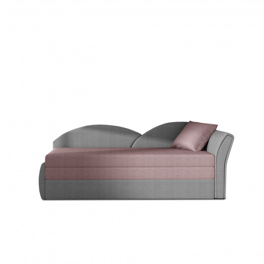 Sofa - lova Aga rausva, Malmo 61, Malmo 90