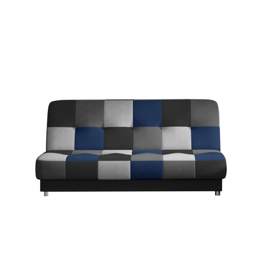 Sofa - lova Cayo su patalynės dėže juoda, Soro 100, Soro 93
