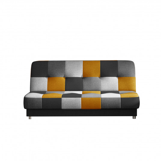 Sofa - lova Cayo su patalynės dėže juoda, Soro 100, Soro 93