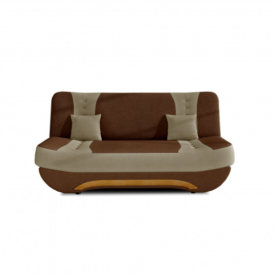 Sofa - lova Ewa II su patalynės dėže ruda, Alova 12, Alova 07 