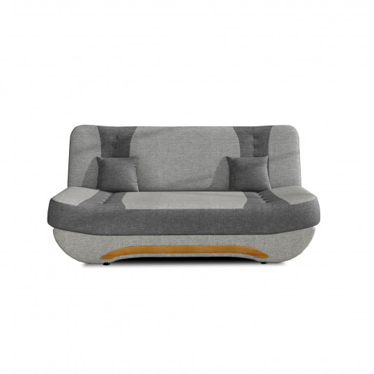 Sofa - lova Ewa II su patalynės dėže pilka, Sawana 21, Sawana 05