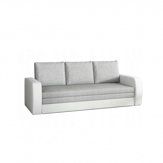 Sofa - lova Inversa su patalynės dėže pilka, Sawana 21, Soft 17