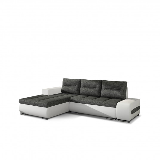  Kampinė sofa Ottavio su patalynės dėže, audinys Sawana 05, Soft 17 
