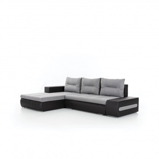  Kampinė sofa Ottavio su patalynės dėže, audinys Sawana 21, Soft 11 