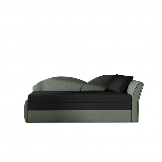 Sofa - lova Aga juoda, Alova 04, Alova 10