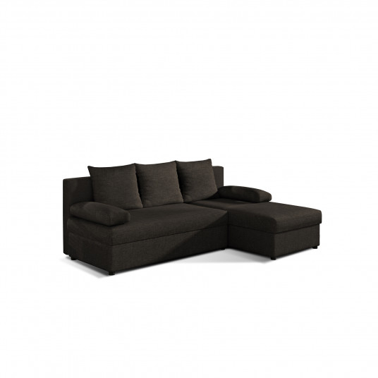 Kampinė sofa Gino su patalynės dėže, audinys Sawana 26