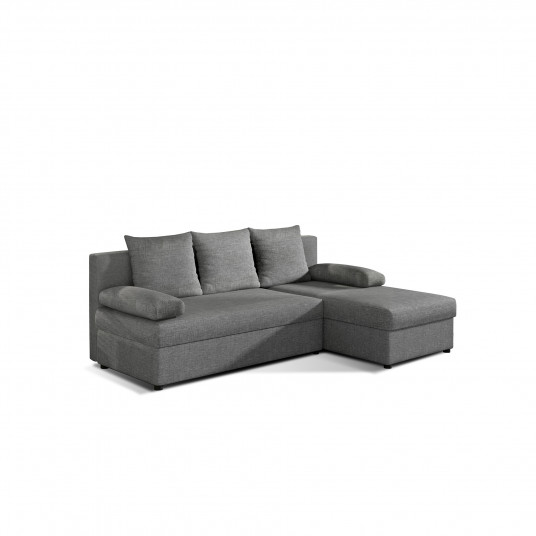 Kampinė sofa Gino su patalynės dėže, audinys Sawana 21