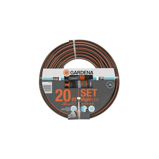 Žarna Gardena "Highflex" 13 mm (1/2") 20 m su jungtimis. 10x10, 18064-20