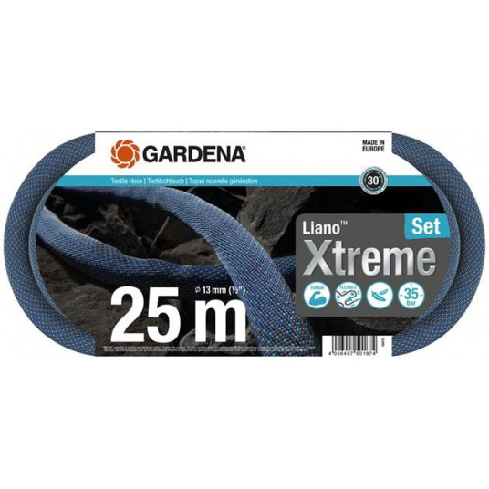 Žarnos Liano™ Xtreme 25m, 1/2" rinkinys 18475-20
