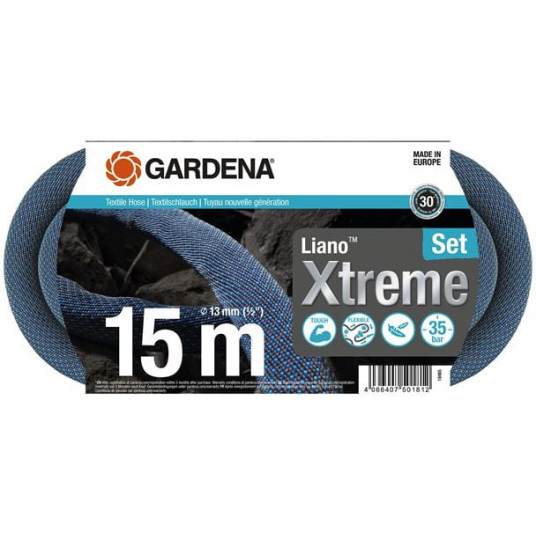 Žarnos Liano™ Xtreme 15m, 1/2" rinkinys 18465-20
