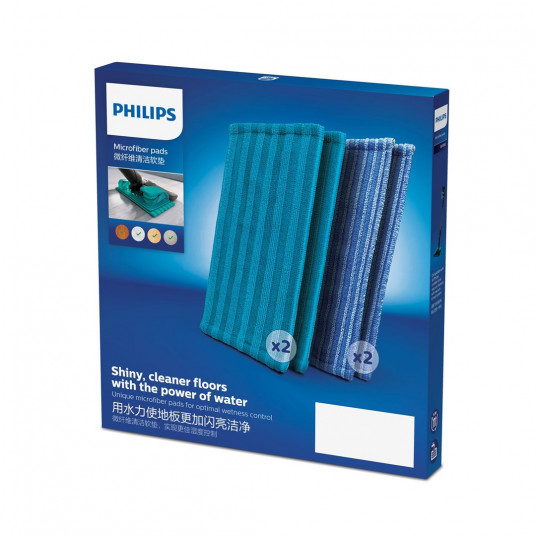  Philips Mikropluošto šluostės, įkraunamo dulkių siurblio–šluotos priedas 