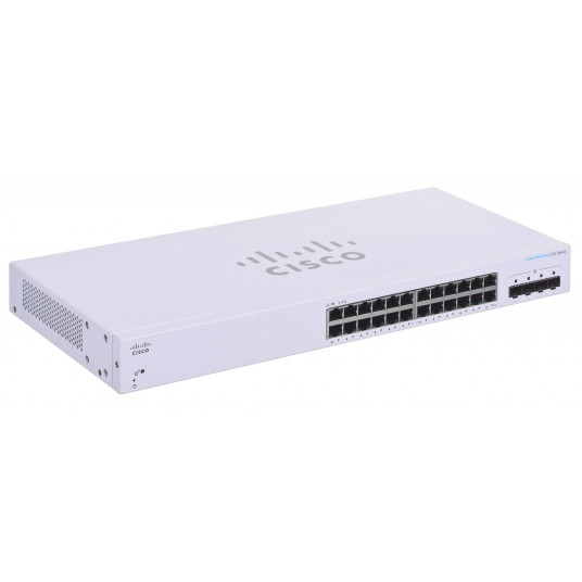 Cisco CBS220-24T-4G Valdomas L2 Gigabit Ethernet (10/100/1000) 1U Balta 