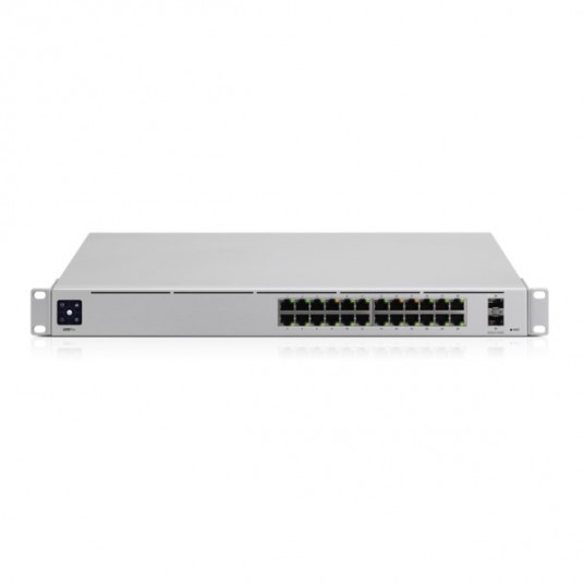  Ubiquiti Networks UniFi USW-PRO-24 tinklo komutatorius Valdomas L2/L3 Gigabit Ethernet (10/100/1000) Sidabras 