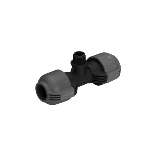 T formos jungtis 25 mm x 1/2" išorinis sriegis Gardena 02786-20